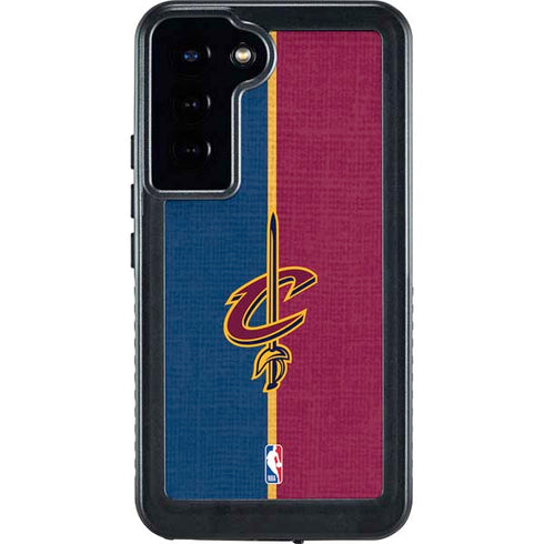NBA Cleveland Cavaliers Canvas Galaxy S23 Plus Waterproof Case