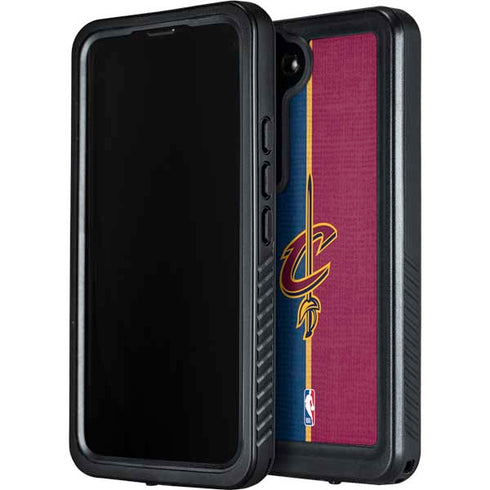 NBA Cleveland Cavaliers Canvas Galaxy S23 Plus Waterproof Case