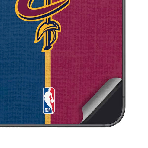 NBA Cleveland Cavaliers Canvas Galaxy S23 Skin