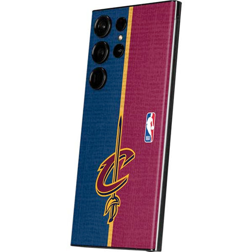 NBA Cleveland Cavaliers Canvas Galaxy S23 Ultra Skin