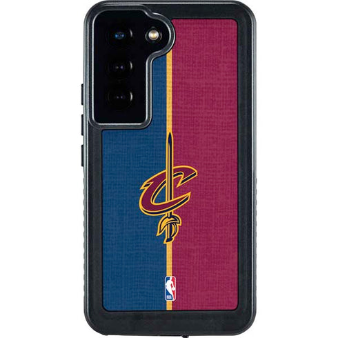 NBA Cleveland Cavaliers Canvas Galaxy S23 Waterproof Case