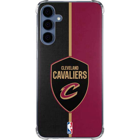 NBA Cleveland Cavaliers Canvas Galaxy S24 Clear Case