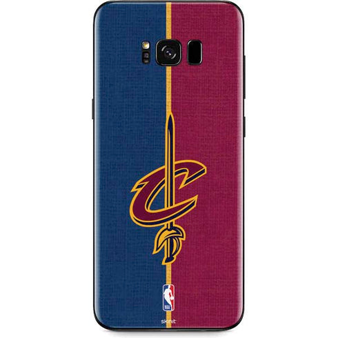NBA Cleveland Cavaliers Canvas Galaxy S8 Plus Skin