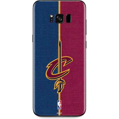 NBA Cleveland Cavaliers Canvas Galaxy S8 Skin