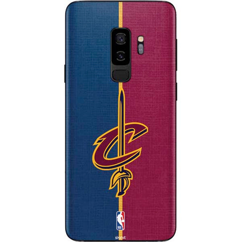 NBA Cleveland Cavaliers Canvas Galaxy S9 Plus Skin