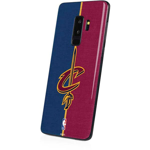 NBA Cleveland Cavaliers Canvas Galaxy S9 Plus Skin