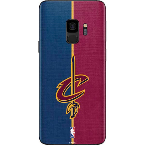 NBA Cleveland Cavaliers Canvas Galaxy S9 Skin