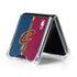 NBA Cleveland Cavaliers Canvas Galaxy Z Flip5 5G Clear Case