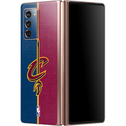 NBA Cleveland Cavaliers Canvas Galaxy Z Fold2 5G Skin