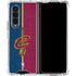 NBA Cleveland Cavaliers Canvas Galaxy Z Fold4 5G Clear Case