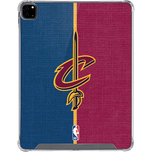 NBA Cleveland Cavaliers Canvas iPad Pro 12.9in (2020) Clear Case
