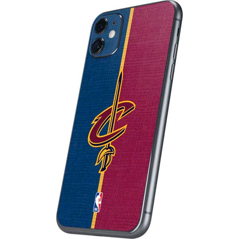NBA Cleveland Cavaliers Canvas iPhone 11 Skin