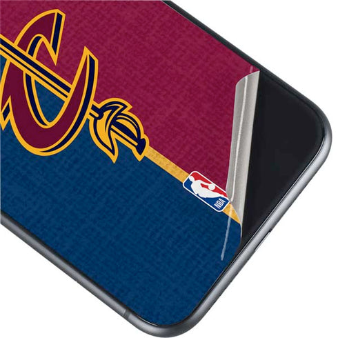 NBA Cleveland Cavaliers Canvas iPhone 11 Skin