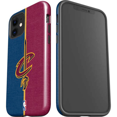 NBA Cleveland Cavaliers Canvas iPhone 12 Impact Case