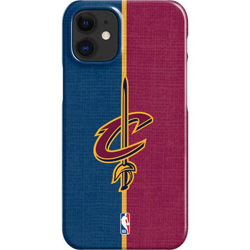 NBA Cleveland Cavaliers Canvas iPhone 12 Mini Lite Case