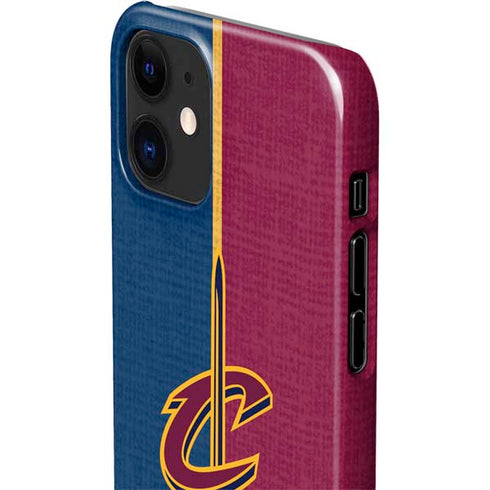 NBA Cleveland Cavaliers Canvas iPhone 12 Mini Lite Case