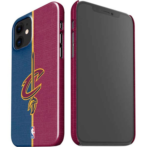 NBA Cleveland Cavaliers Canvas iPhone 12 Mini Lite Case