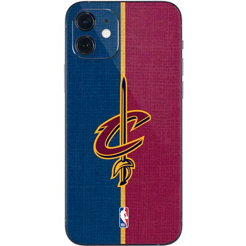 NBA Cleveland Cavaliers Canvas iPhone 12 Mini Skin