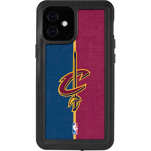 NBA Cleveland Cavaliers Canvas iPhone 12 Mini Waterproof Case