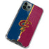NBA Cleveland Cavaliers Canvas iPhone 12 Pro Clear Case