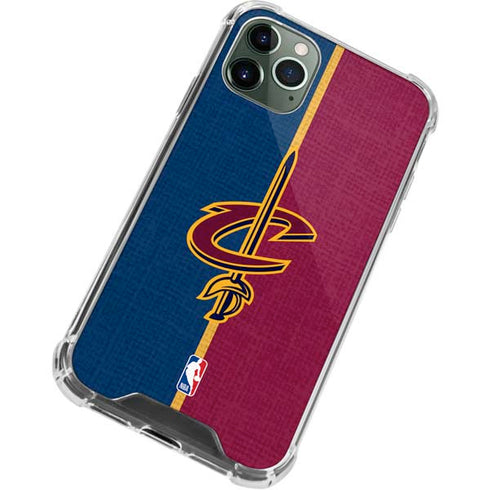 NBA Cleveland Cavaliers Canvas iPhone 12 Pro Max Clear Case