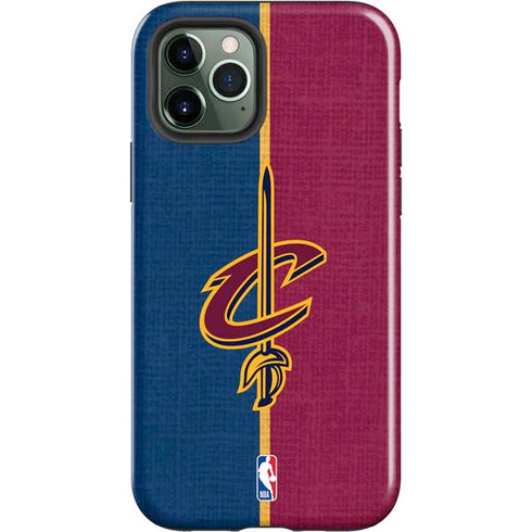 NBA Cleveland Cavaliers Canvas iPhone 12 Pro Max Impact Case