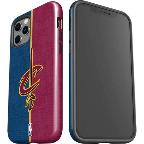 NBA Cleveland Cavaliers Canvas iPhone 12 Pro Max Impact Case