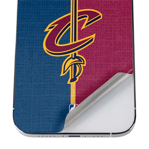NBA Cleveland Cavaliers Canvas iPhone 12 Pro Max Skin