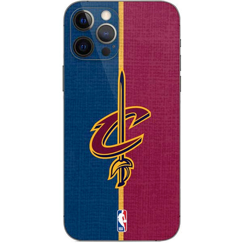 NBA Cleveland Cavaliers Canvas iPhone 12 Pro Skin