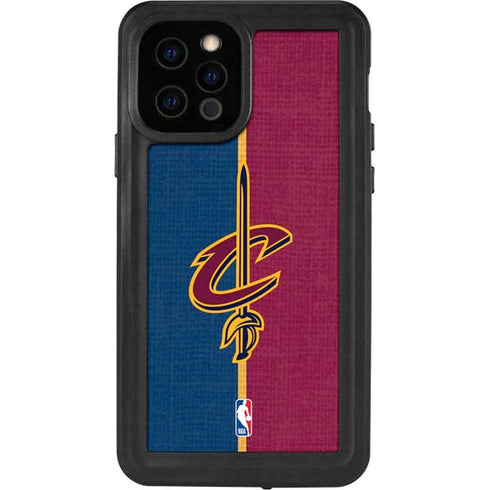 NBA Cleveland Cavaliers Canvas iPhone 12 Pro Waterproof Case