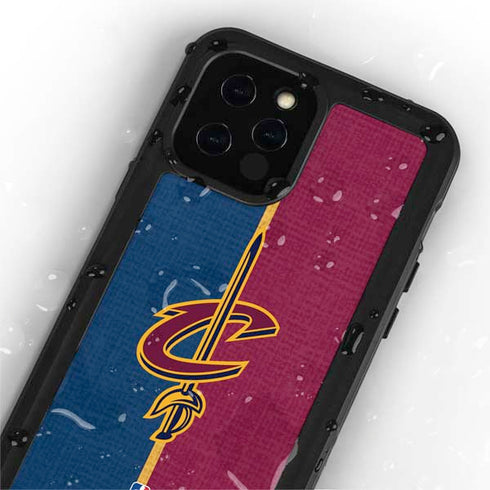 NBA Cleveland Cavaliers Canvas iPhone 12 Pro Waterproof Case