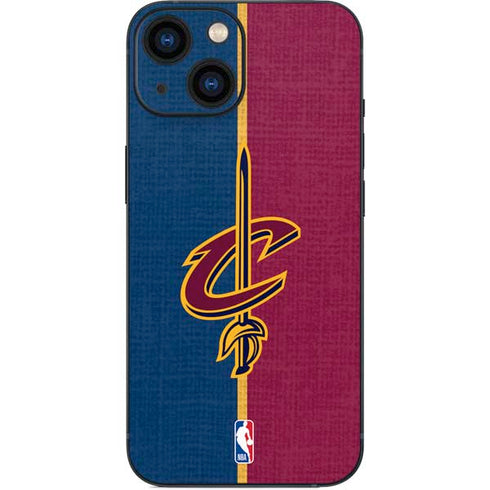 NBA Cleveland Cavaliers Canvas iPhone 13 Mini Skin