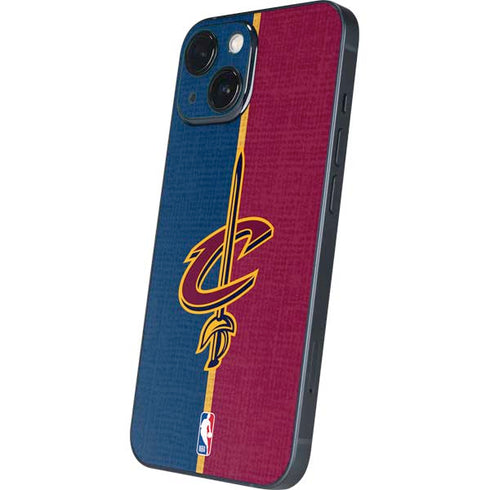 NBA Cleveland Cavaliers Canvas iPhone 13 Mini Skin
