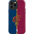 NBA Cleveland Cavaliers Canvas iPhone 13 Pro Max Impact Case