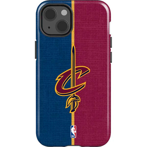 NBA Cleveland Cavaliers Canvas iPhone 15 Impact Case