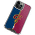 NBA Cleveland Cavaliers Canvas iPhone 14 Pro Clear Case