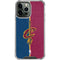 NBA Cleveland Cavaliers Canvas iPhone 15 Pro Max Clear Case