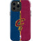 NBA Cleveland Cavaliers Canvas iPhone 15 Pro Max Impact Case