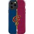 NBA Cleveland Cavaliers Canvas iPhone 15 Pro Max Impact Case