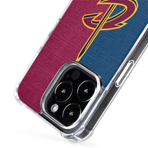 NBA Cleveland Cavaliers Canvas iPhone 15 Pro Max MagSafe Case