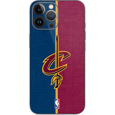 NBA Cleveland Cavaliers Canvas iPhone 14 Pro Max Skin