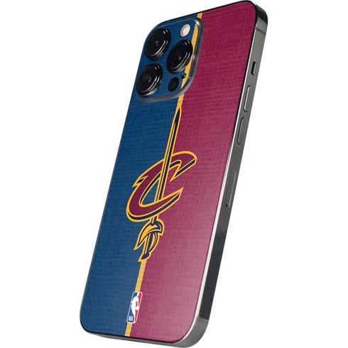 NBA Cleveland Cavaliers Canvas iPhone 14 Pro Max Skin