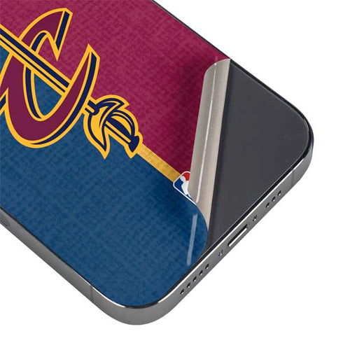 NBA Cleveland Cavaliers Canvas iPhone 14 Pro Max Skin
