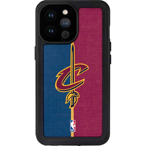 NBA Cleveland Cavaliers Canvas iPhone 14 Pro Max Waterproof Case