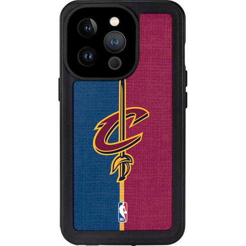 NBA Cleveland Cavaliers Canvas iPhone 14 Pro Waterproof Case