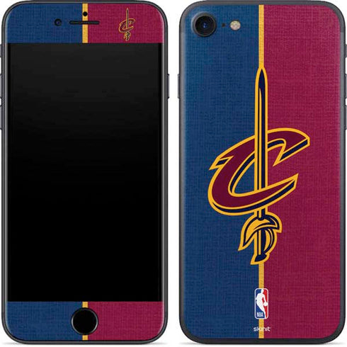 NBA Cleveland Cavaliers Canvas iPhone 8 Skin