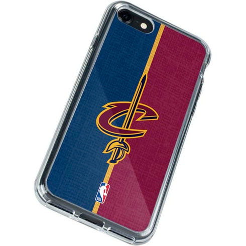 NBA Cleveland Cavaliers Canvas iPhone SE (2nd & 3rd Gen) Clear Case
