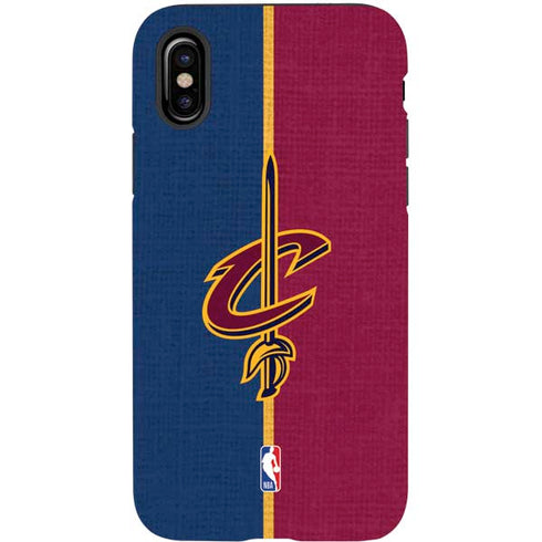 NBA Cleveland Cavaliers Canvas iPhone X Pro Case