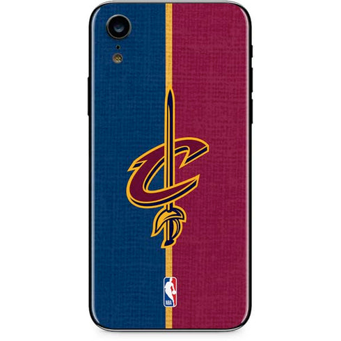 NBA Cleveland Cavaliers Canvas iPhone XR Skin