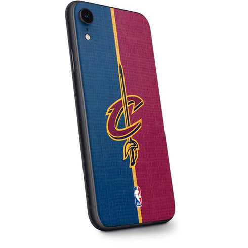 NBA Cleveland Cavaliers Canvas iPhone XR Skin